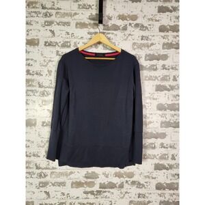 Greyson Celeste Top Size Small Blue Pima Casual Athleisure‎ Cozy Comfy